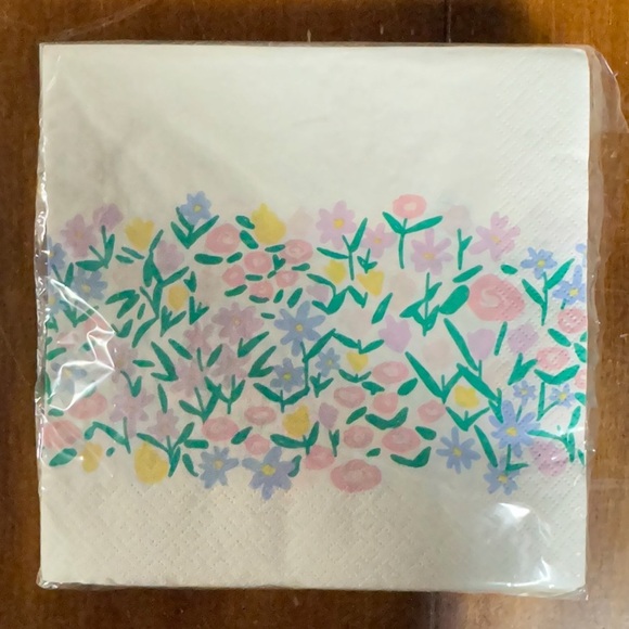 Spritz 30ct Spring Floral Lunch Napkins - Picture 2 of 3